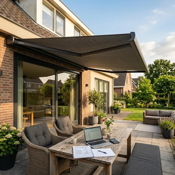 Wat een zonnescherm kost in jouw situatie