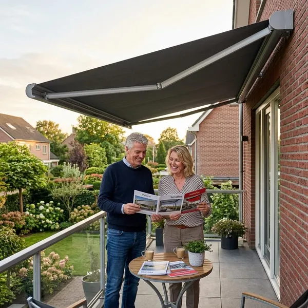 Zonnescherm offertes goed vergelijken