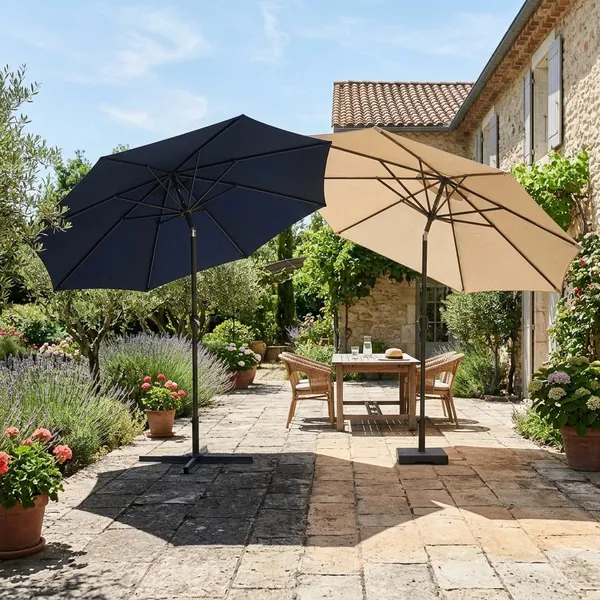 Beste kleur parasol tegen zon