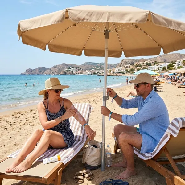 Hoeveel bescherming een parasol geeft